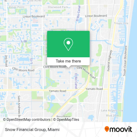 Snow Financial Group map