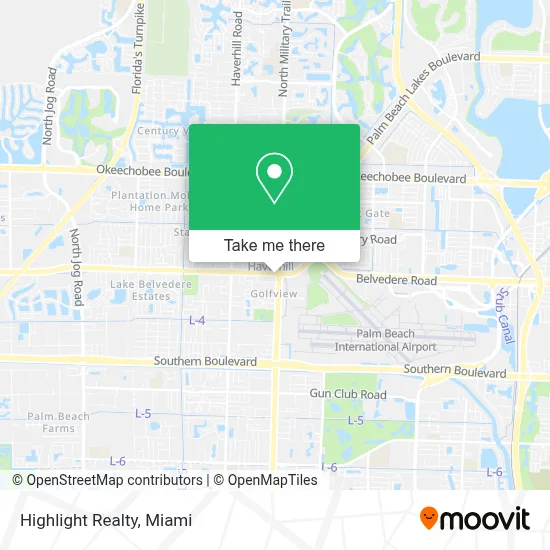 Highlight Realty map