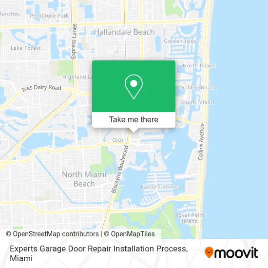 Experts Garage Door Repair Installation Process map