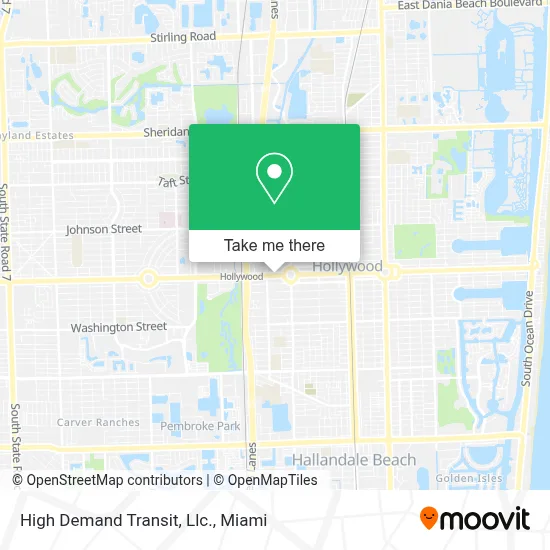 High Demand Transit, Llc. map