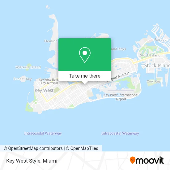 Key West Style map