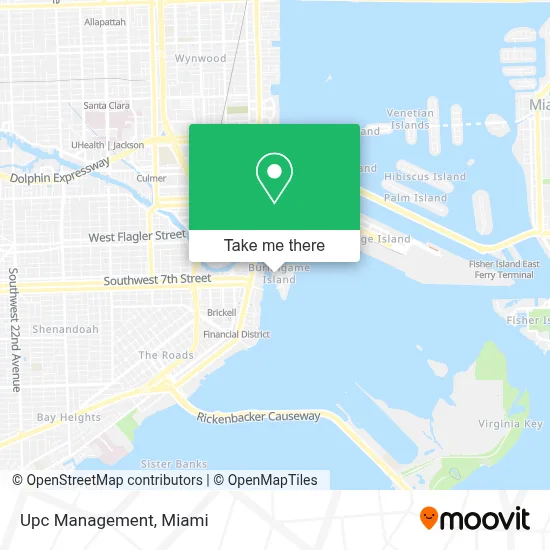 Upc Management map