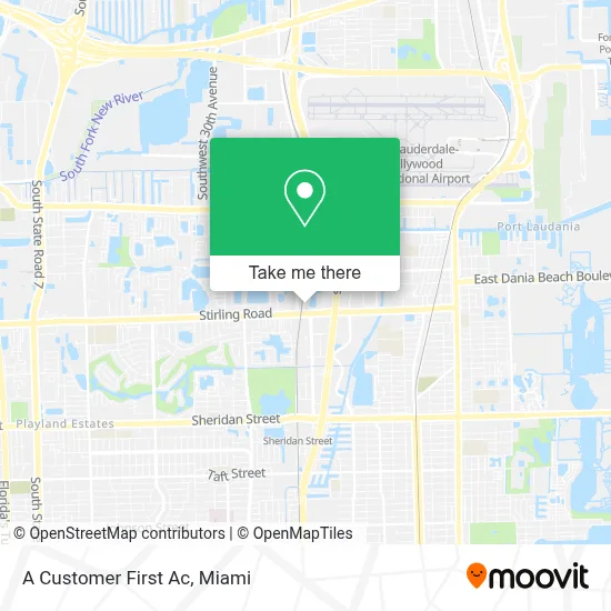 A Customer First Ac map