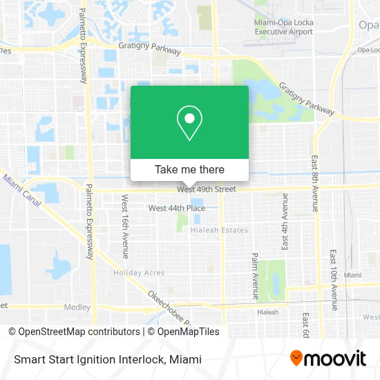 Smart Start Ignition Interlock map