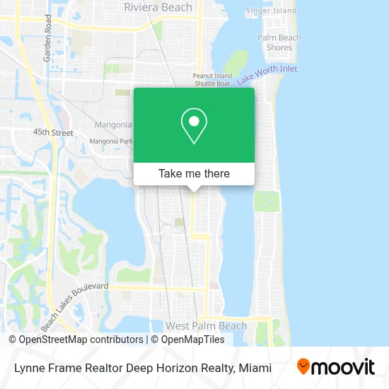 Lynne Frame Realtor Deep Horizon Realty map
