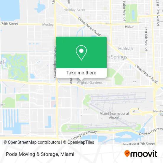 Pods Moving & Storage map