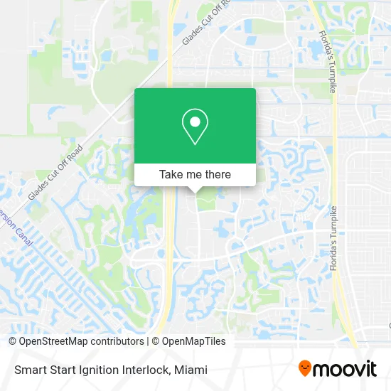 Smart Start Ignition Interlock map