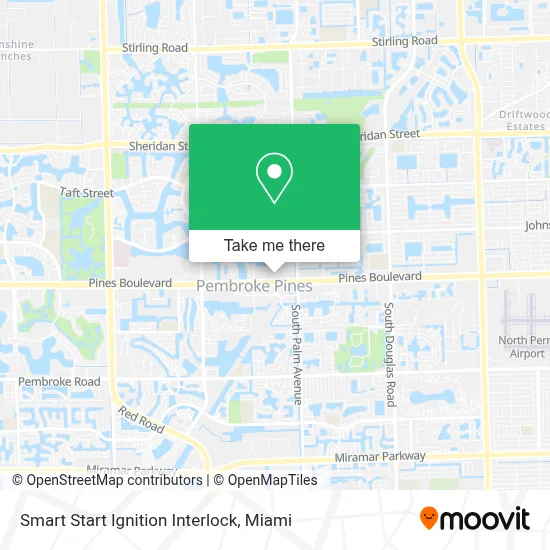 Smart Start Ignition Interlock map