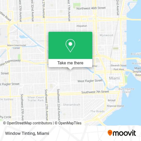 Window Tinting map