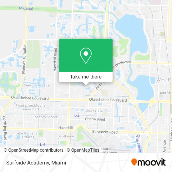 Surfside Academy map