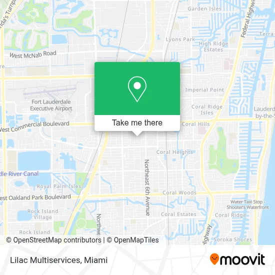 Lilac Multiservices map