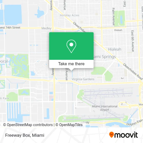 Freeway Box map