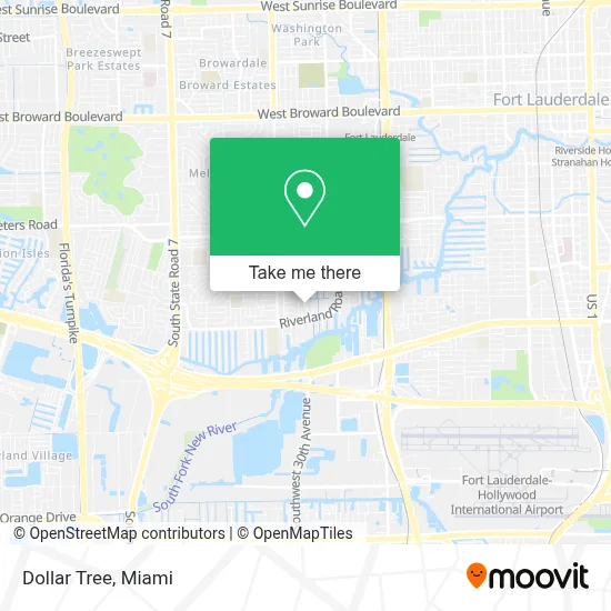 Dollar Tree map