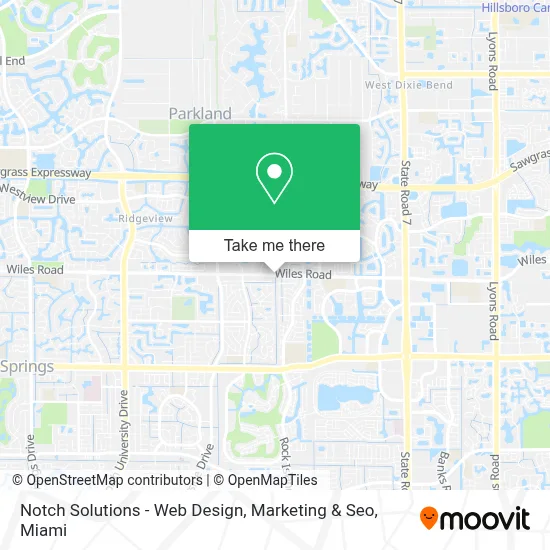 Notch Solutions - Web Design, Marketing & Seo map