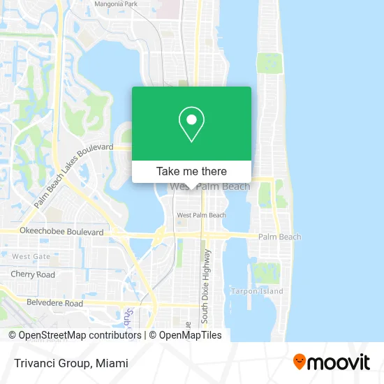 Trivanci Group map