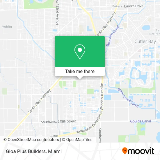 Gioa Plus Builders map