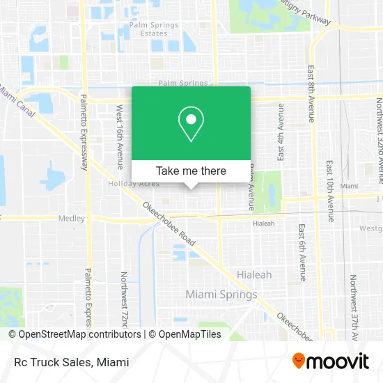 Rc Truck Sales map