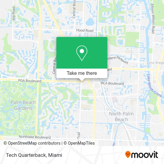 Tech Quarterback map