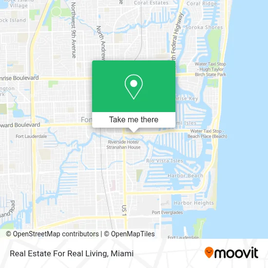 Real Estate For Real Living map