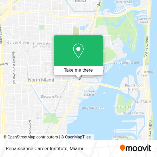 Renaissance Career Institute map