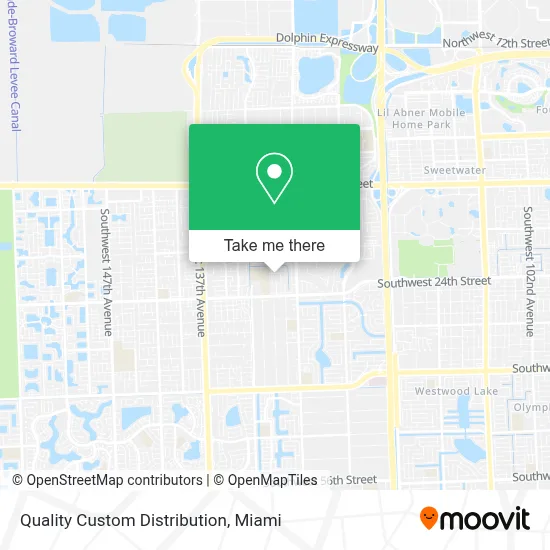 Quality Custom Distribution map