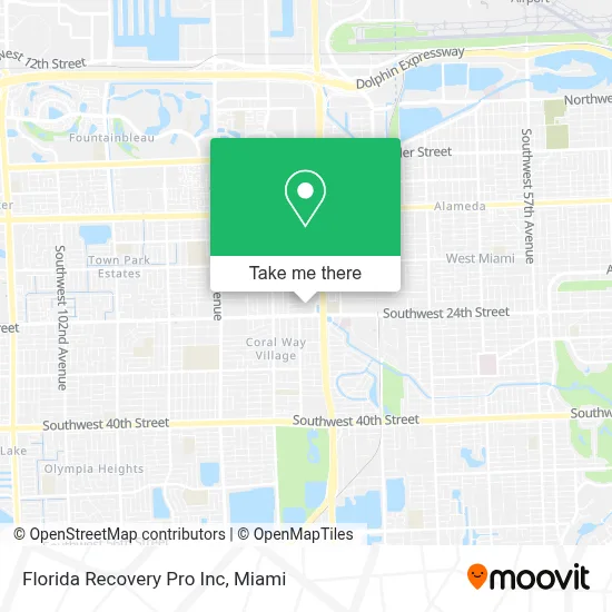 Florida Recovery Pro Inc map