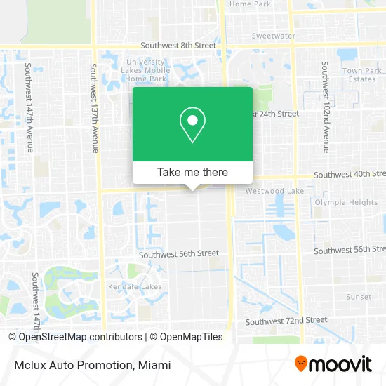 Mclux Auto Promotion map
