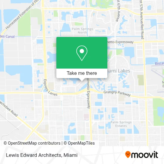 Lewis Edward Architects map