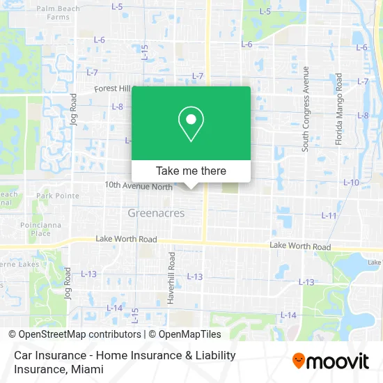 Car Insurance - Home Insurance & Liability Insurance map