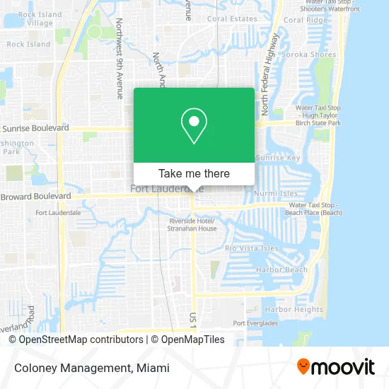 Coloney Management map