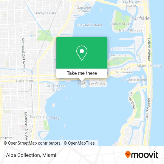 Alba Collection map