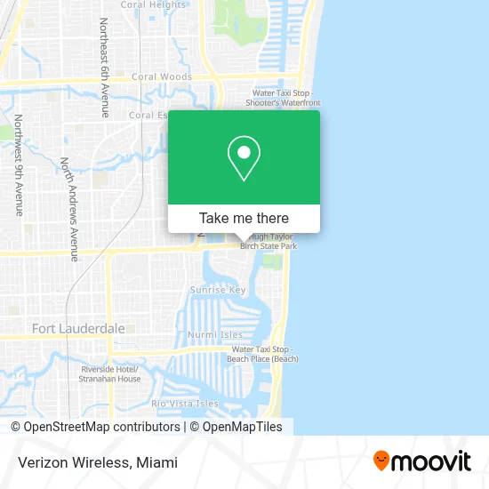 Verizon Wireless map