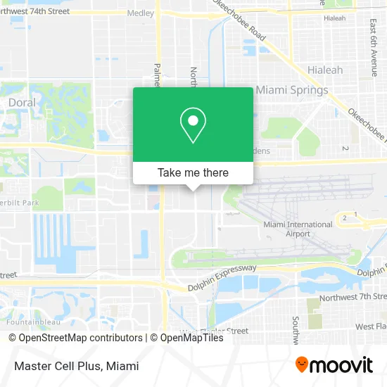 Master Cell Plus map