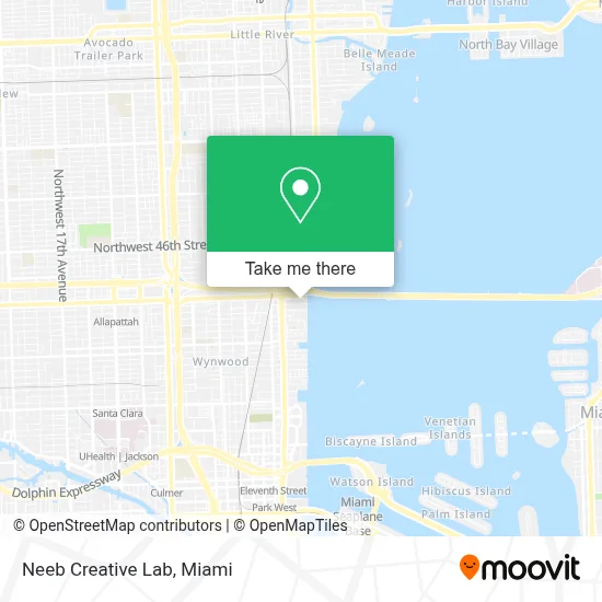 Neeb Creative Lab map