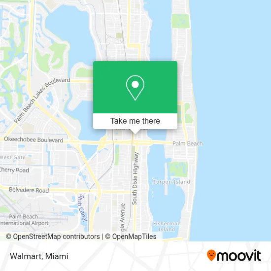 Walmart map
