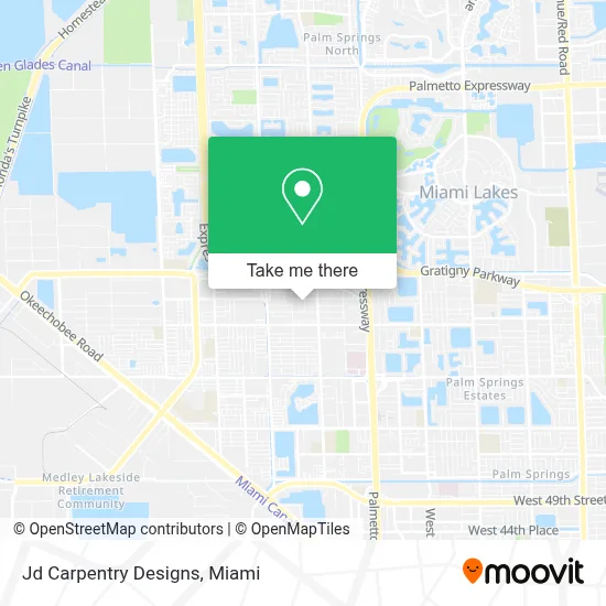 Jd Carpentry Designs map