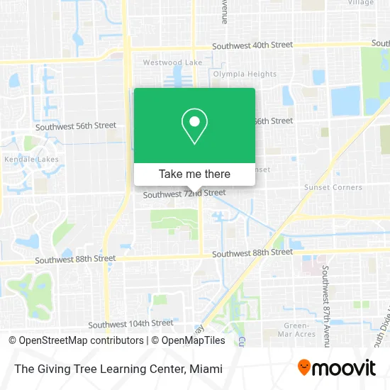 The Giving Tree Learning Center map