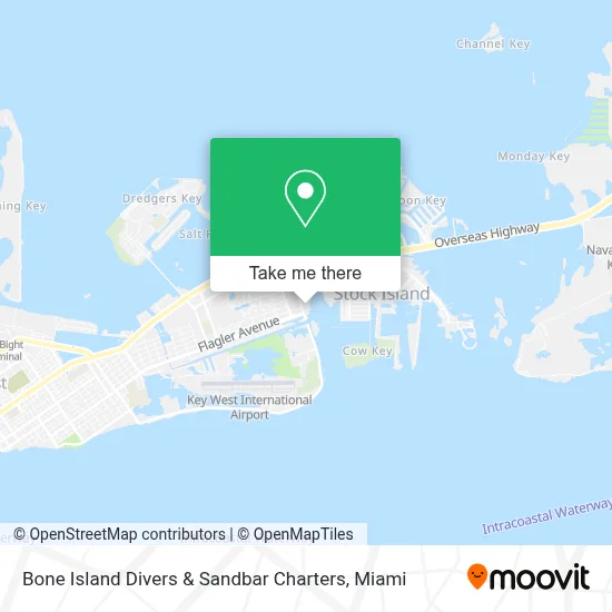 Bone Island Divers & Sandbar Charters map