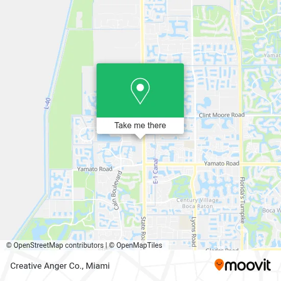 Creative Anger Co. map