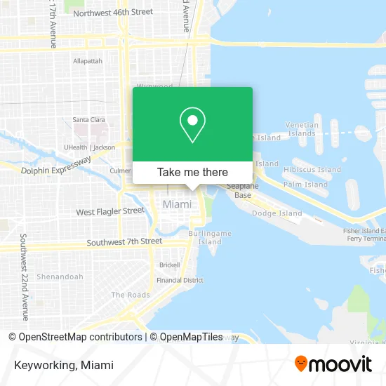 Keyworking map