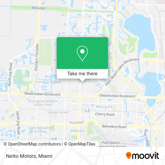 Netto Motors map