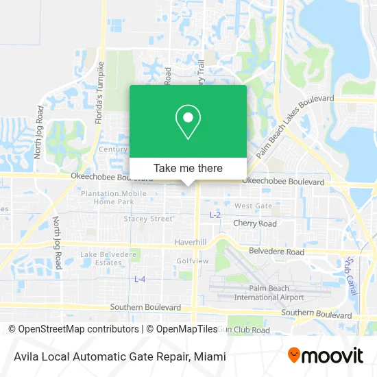 Avila Local Automatic Gate Repair map