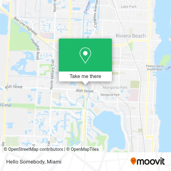 Hello Somebody map