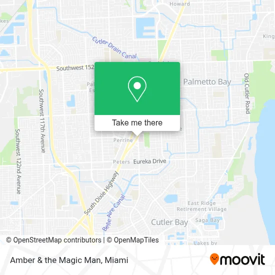 Amber & the Magic Man map