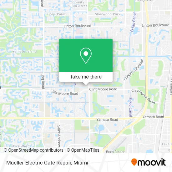 Mueller Electric Gate Repair map