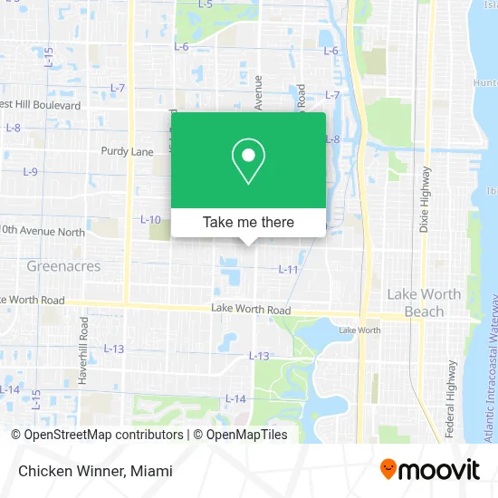 Chicken Winner map