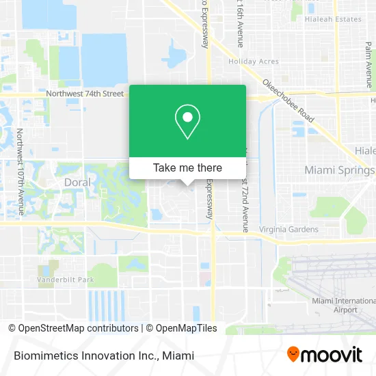Biomimetics Innovation Inc. map