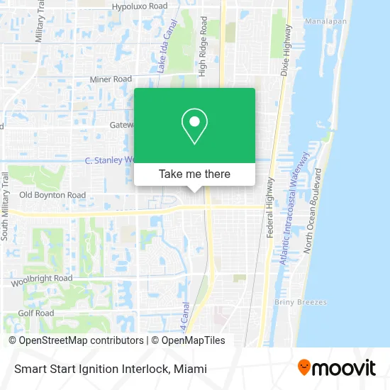Smart Start Ignition Interlock map