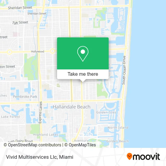 Vivid Multiservices Llc map