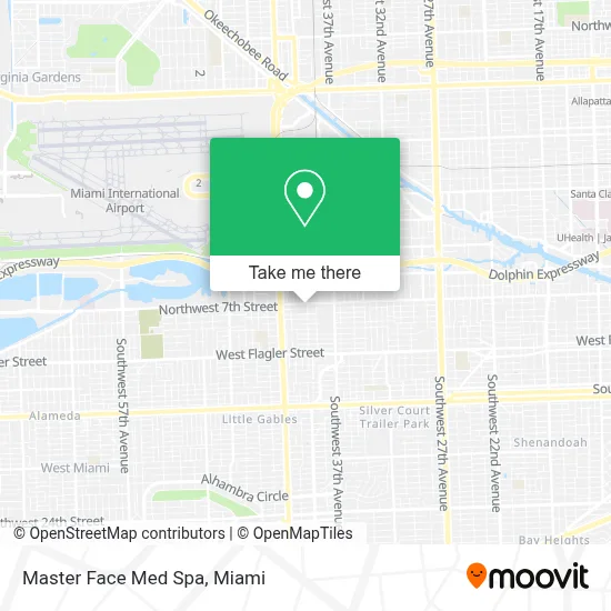 Master Face Med Spa map